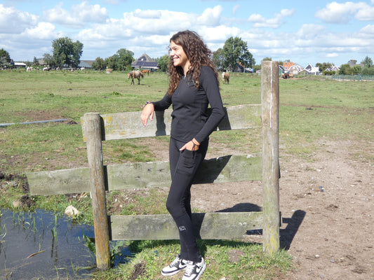 Noor Rijlegging Zwart — Dames